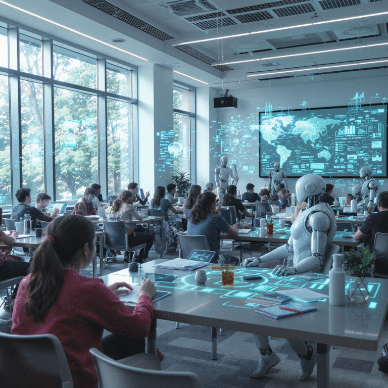 découvrez les perspectives et les risques liés à l'intégration de l'intelligence artificielle dans le secteur de l'éducation. cette analyse approfondie explore comment l'ia transforme l'apprentissage, tout en soulignant les défis éthiques et pratiques qui en découlent.