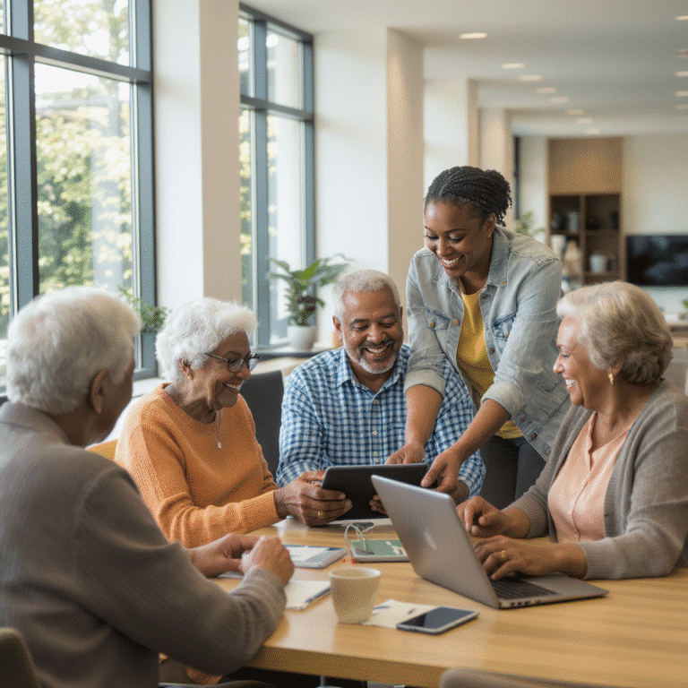 découvrez comment favoriser l'inclusion numérique des seniors grâce à des outils adaptés et des formations accessibles, afin qu'ils puissent profiter pleinement des avantages du monde numérique.