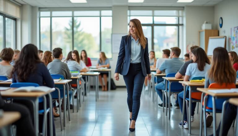découvrez comment une circulation fluide du professeur entre les tables favorise une meilleure gestion de classe et un environnement d'apprentissage optimal.