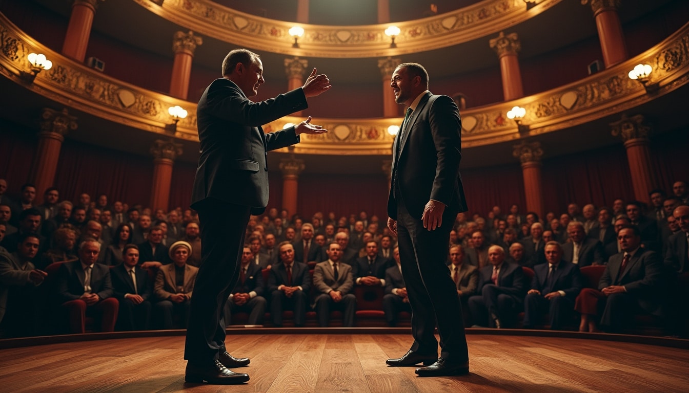 découvrez comment la participation à des joutes oratoires théâtralisées stimule l'expression orale et développe les compétences en communication.