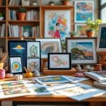 découvrez comment l'accumulation des projets artistiques tout au long de l'année scolaire enrichit et valorise le portfolio de compétences des élèves.