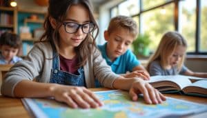 découvrez comment l'adaptation du matériel pédagogique aux élèves malvoyants illustre la différenciation pédagogique, favorisant un apprentissage inclusif et adapté aux besoins spécifiques de chaque élève.