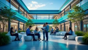 découvrez comment l'équipement des établissements scolaires en fibre optique favorise le développement du numérique éducatif pour une meilleure qualité d'enseignement.
