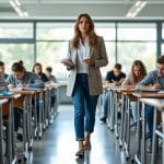 découvrez comment la circulation du professeur dans la salle favorise l’attention des élèves, prévient les perturbations et améliore la gestion de classe.