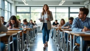 découvrez comment la circulation du professeur dans la salle favorise l’attention des élèves, prévient les perturbations et améliore la gestion de classe.