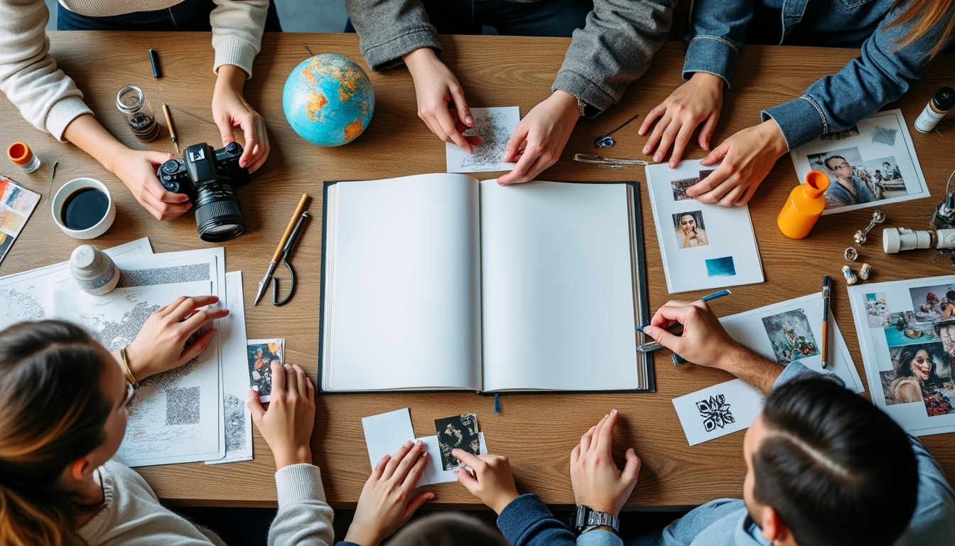 découvrez comment créer un journal en langues croisées dans le cadre d’un projet interdisciplinaire alliant langues, créativité et collaboration.