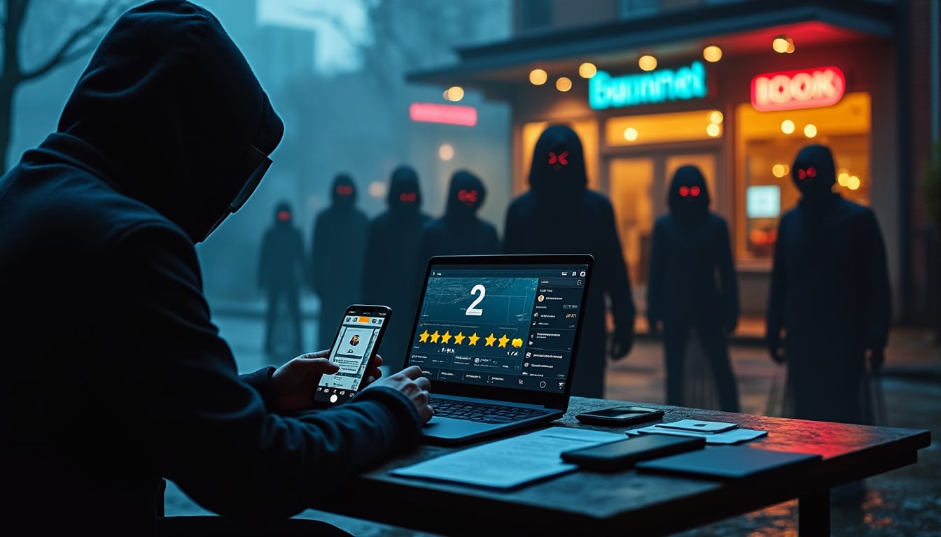 la génération de faux avis négatifs est une technique de référencement négatif qui nuit à la réputation d’une entreprise et à sa visibilité en ligne.